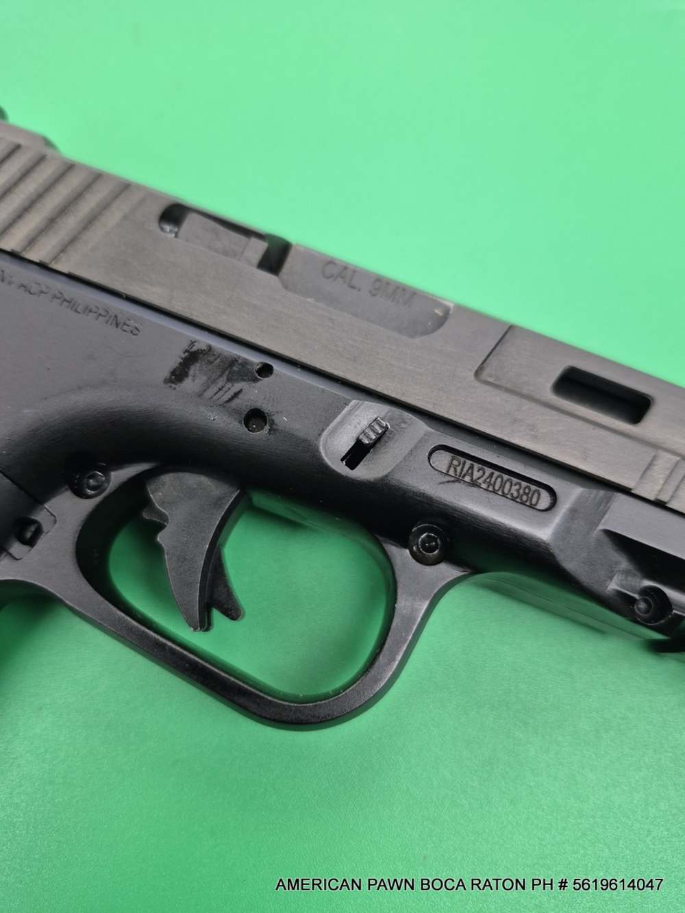 ROCK ISLAND ARMORY STK100 9MM PISTOL OPTIC READY , FULL METAL , -img-10