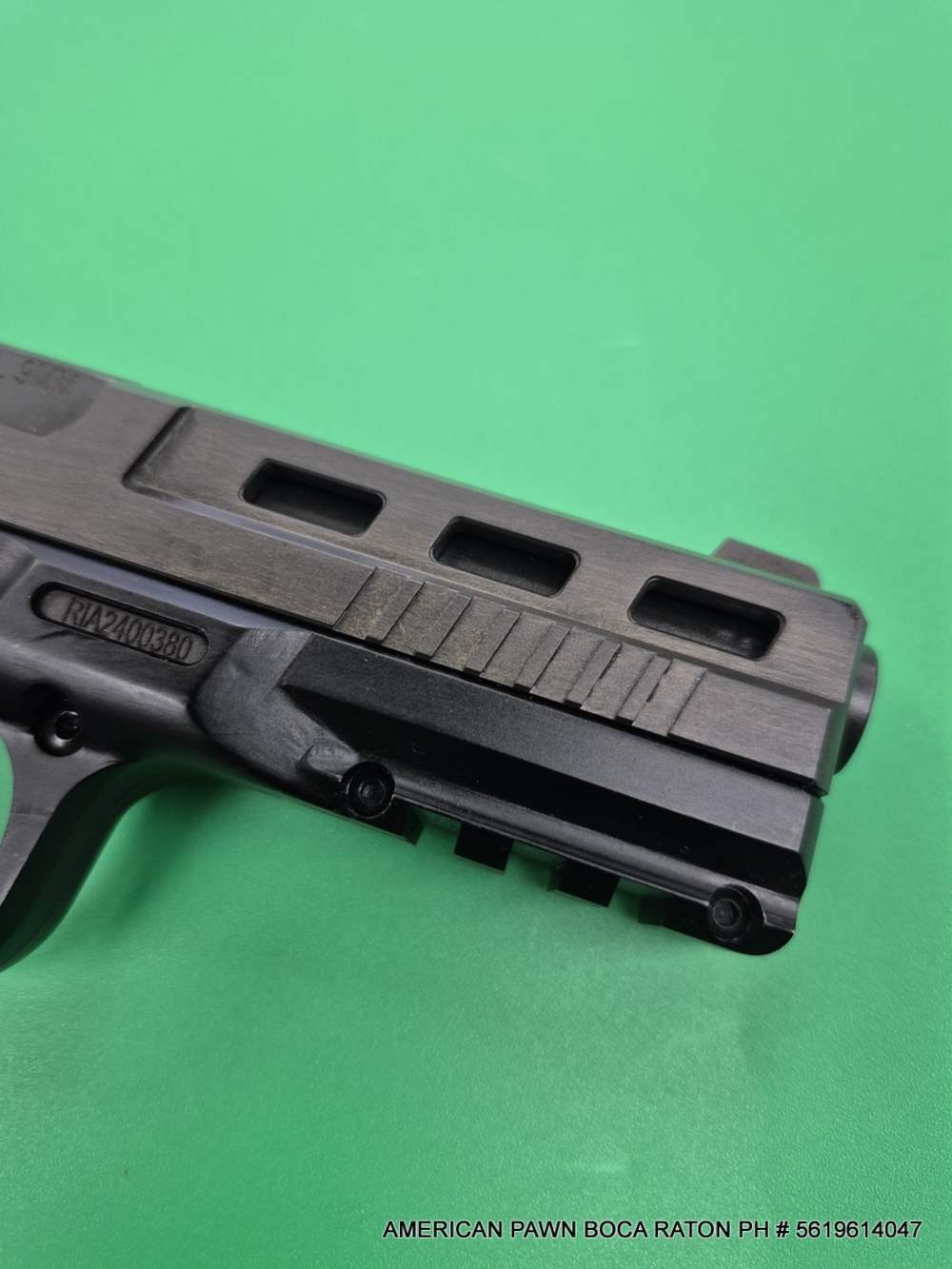 ROCK ISLAND ARMORY STK100 9MM PISTOL OPTIC READY , FULL METAL , -img-9