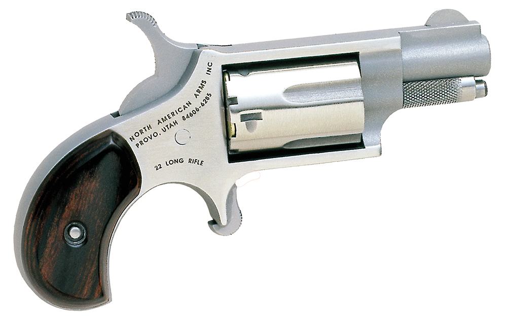 North American Arms 22LR Mini-Revolver *CA Compliant 22 LR 5 Shot 1.13" Sta-img-0