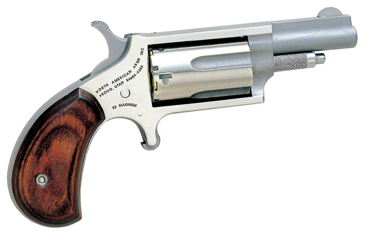 NORTH AMERICAN ARMS MINI 22MAG REV 1-5/8" SS-img-0