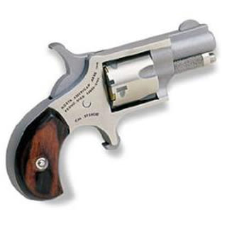 NAA MINI REVOLVER 22SHRT 1 1/8 SS ROSEWOOD 5RD-img-0