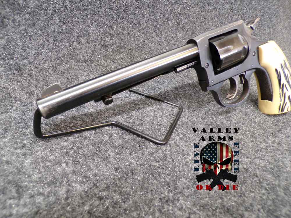 IVER JOHNSON MODEL 50A SIDEWINDER DOUBLE ACTION REVOLVER, 22 LR, 6" BARREL-img-2