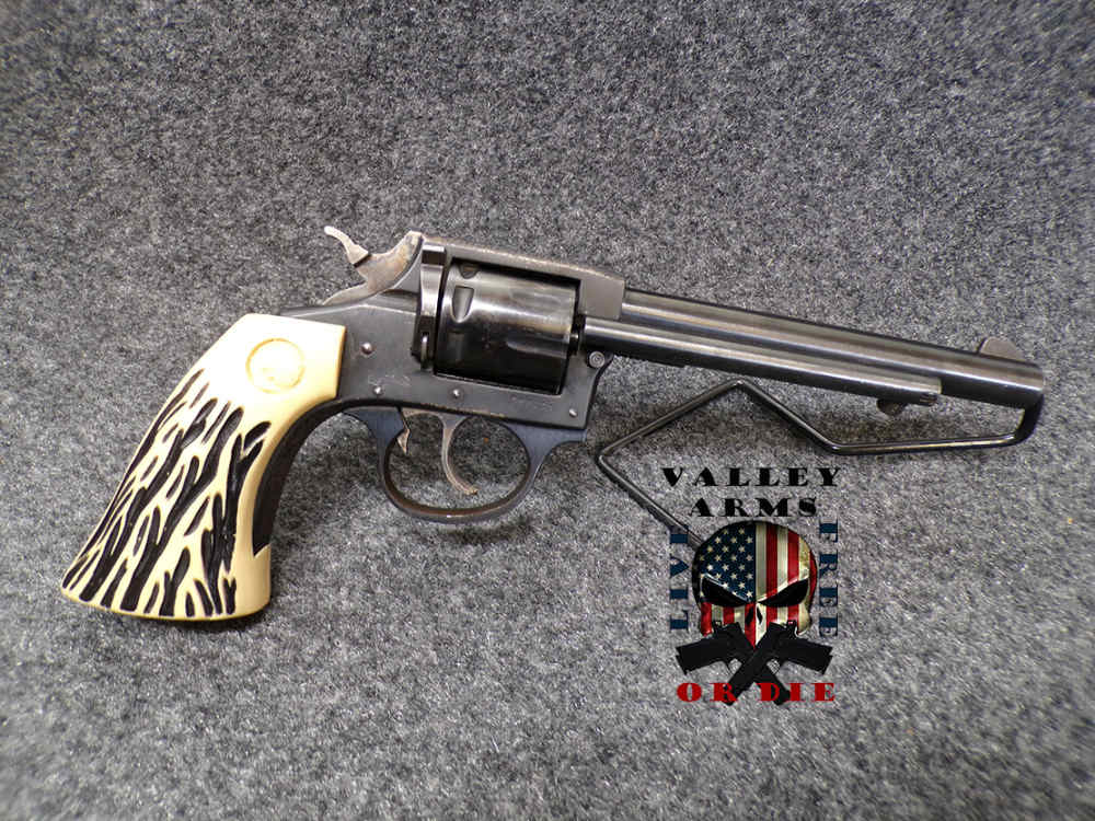 IVER JOHNSON MODEL 50A SIDEWINDER DOUBLE ACTION REVOLVER, 22 LR, 6" BARREL-img-4