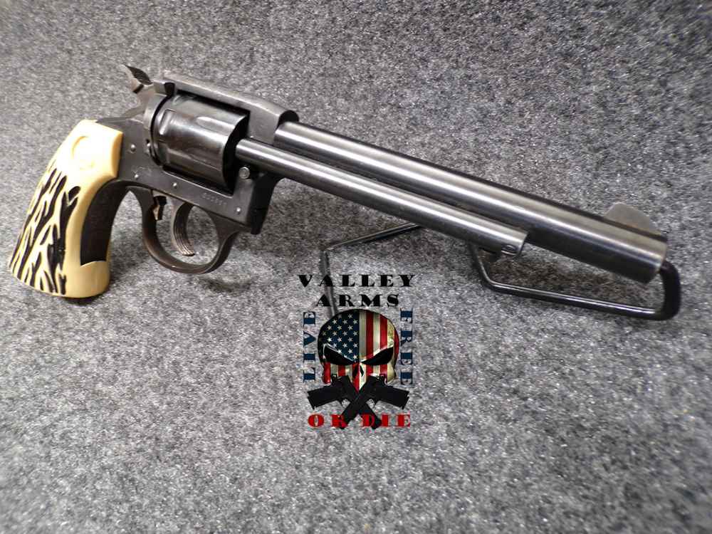 IVER JOHNSON MODEL 50A SIDEWINDER DOUBLE ACTION REVOLVER, 22 LR, 6" BARREL-img-6