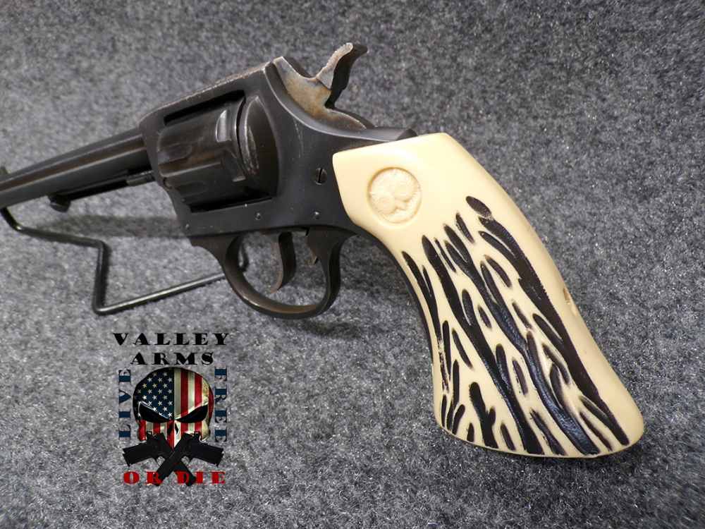 IVER JOHNSON MODEL 50A SIDEWINDER DOUBLE ACTION REVOLVER, 22 LR, 6" BARREL-img-1