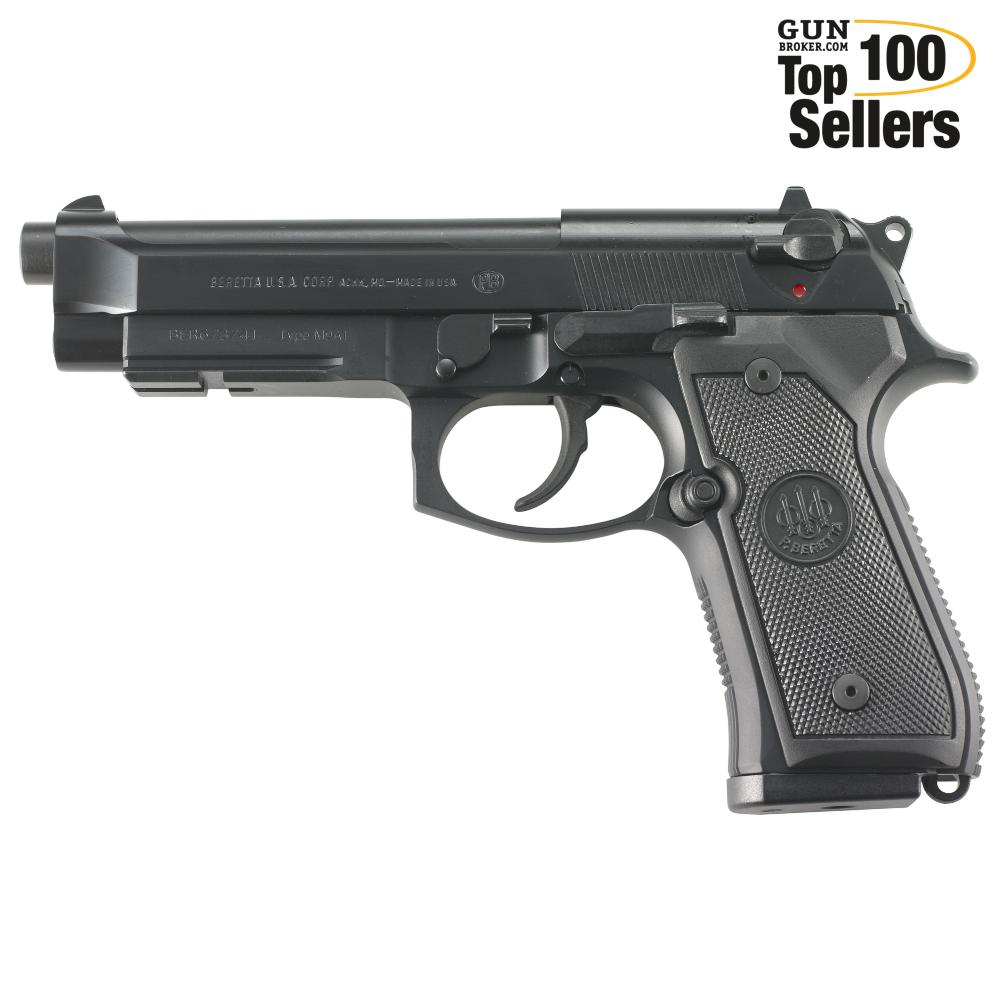 BERETTA M9A1 (CA Compliant), 9mm, Dbl/Sngl, 10 Rd JS92M9A1CA-img-0