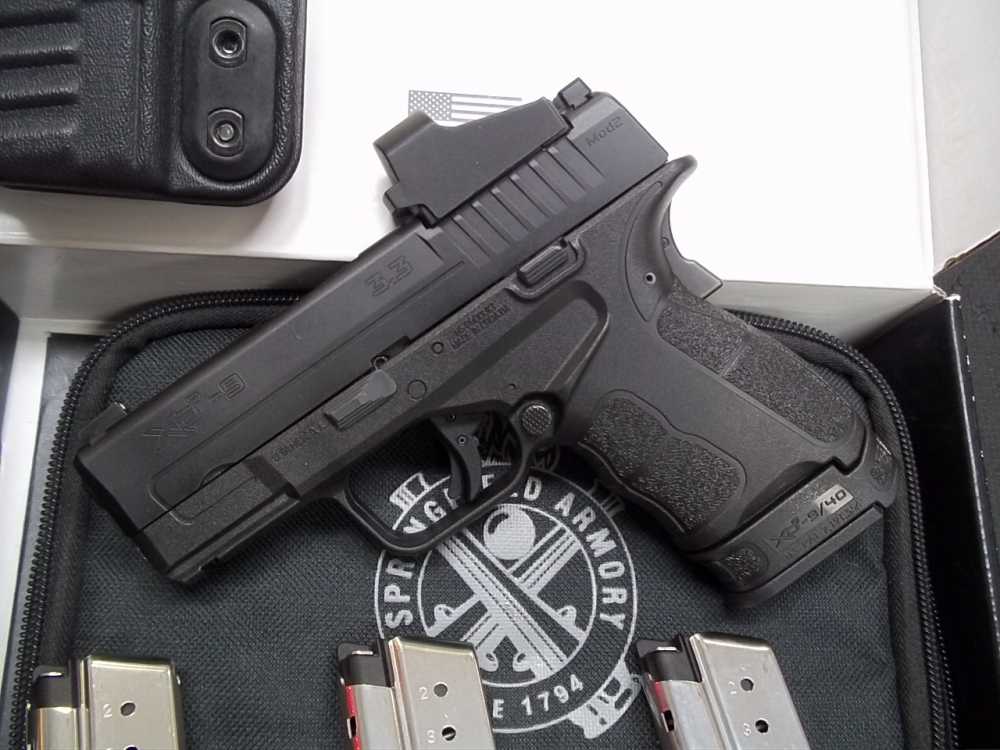 SPRINGFIELD ARMORY XDS 9 MOD 2 FULL KIT WOPTICS AND HOLSTER-img-2