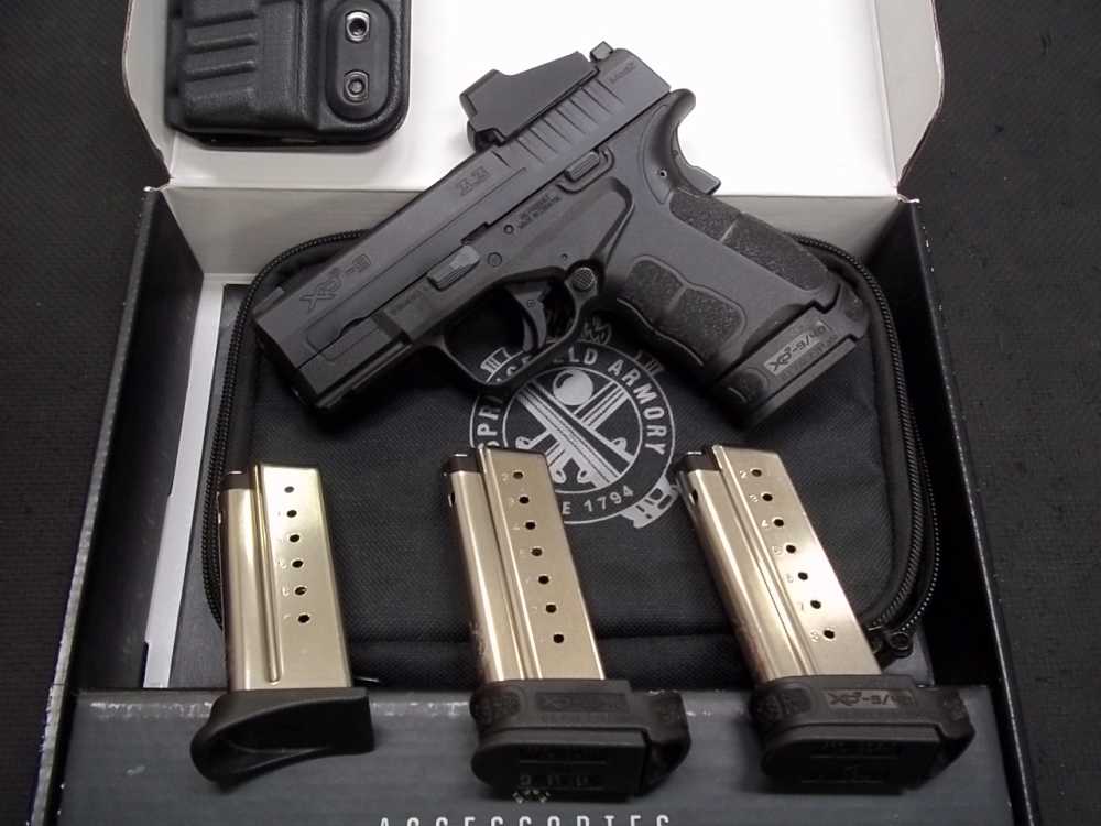 SPRINGFIELD ARMORY XDS 9 MOD 2 FULL KIT WOPTICS AND HOLSTER-img-1