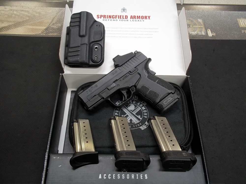 SPRINGFIELD ARMORY XDS 9 MOD 2 FULL KIT WOPTICS AND HOLSTER-img-0