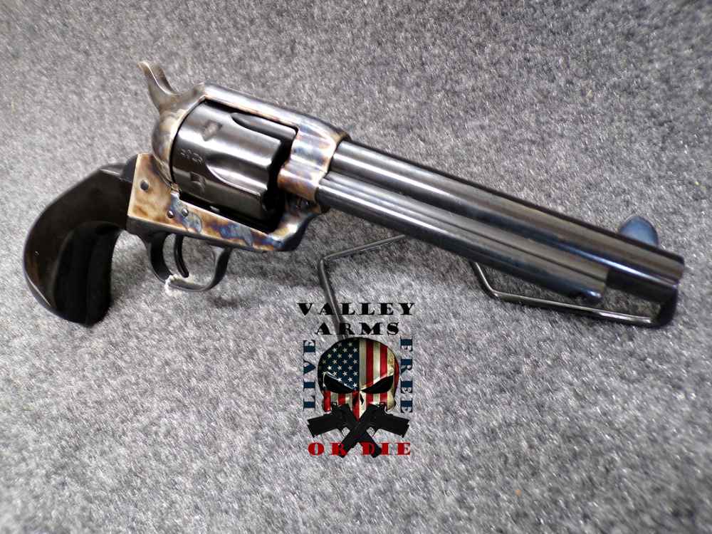 UBERTI STOEGER 1873 CATTLEMAN MOD 0401, 357 REVOLVER, SINGLE ACTION, IN BOX-img-7