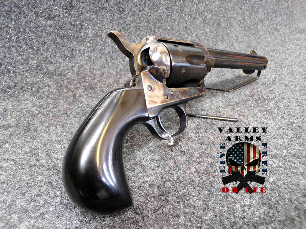 UBERTI STOEGER 1873 CATTLEMAN MOD 0401, 357 REVOLVER, SINGLE ACTION, IN BOX-img-6