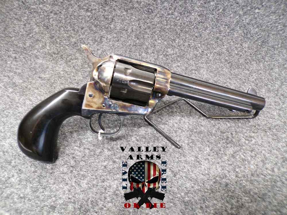 UBERTI STOEGER 1873 CATTLEMAN MOD 0401, 357 REVOLVER, SINGLE ACTION, IN BOX-img-5