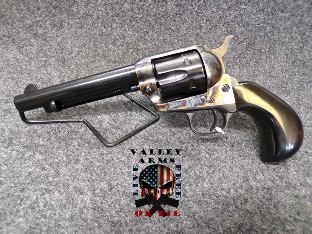 UBERTI STOEGER 1873 CATTLEMAN MOD 0401, 357 REVOLVER, SINGLE ACTION, IN BOX-img-2