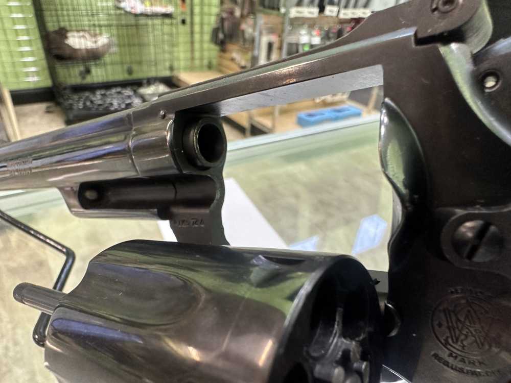 USED SMITH & WESSON CA HWY PATROL 19-4 BLACK / WOOD 357 MAG 6"  6 SHOT -img-14