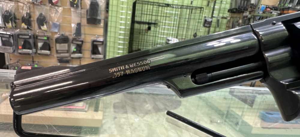 USED SMITH & WESSON CA HWY PATROL 19-4 BLACK / WOOD 357 MAG 6"  6 SHOT -img-19