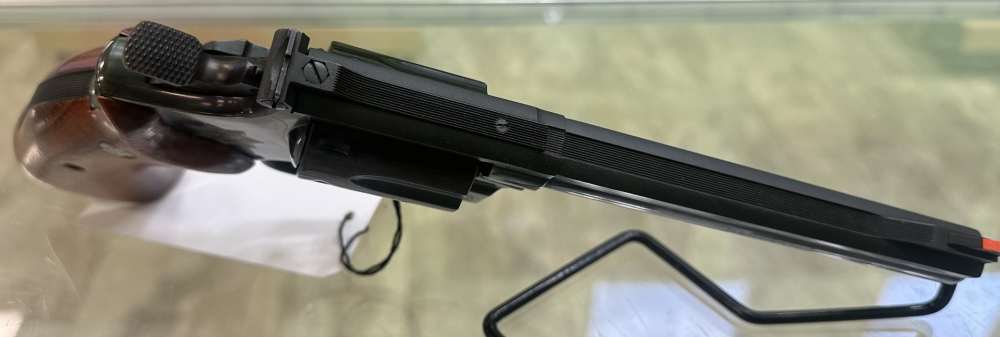 USED SMITH & WESSON CA HWY PATROL 19-4 BLACK / WOOD 357 MAG 6"  6 SHOT -img-1