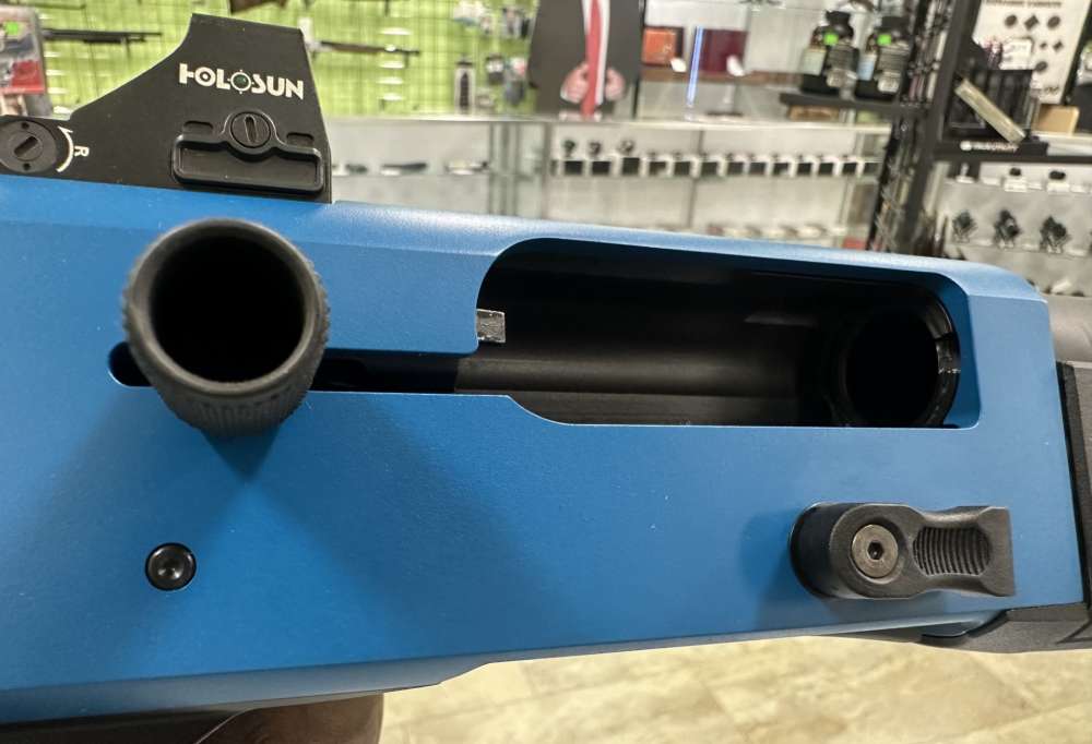 USED MOSSBERG 940 12GA 20" BLACK / BLUE HOLOSUN 407K-img-10