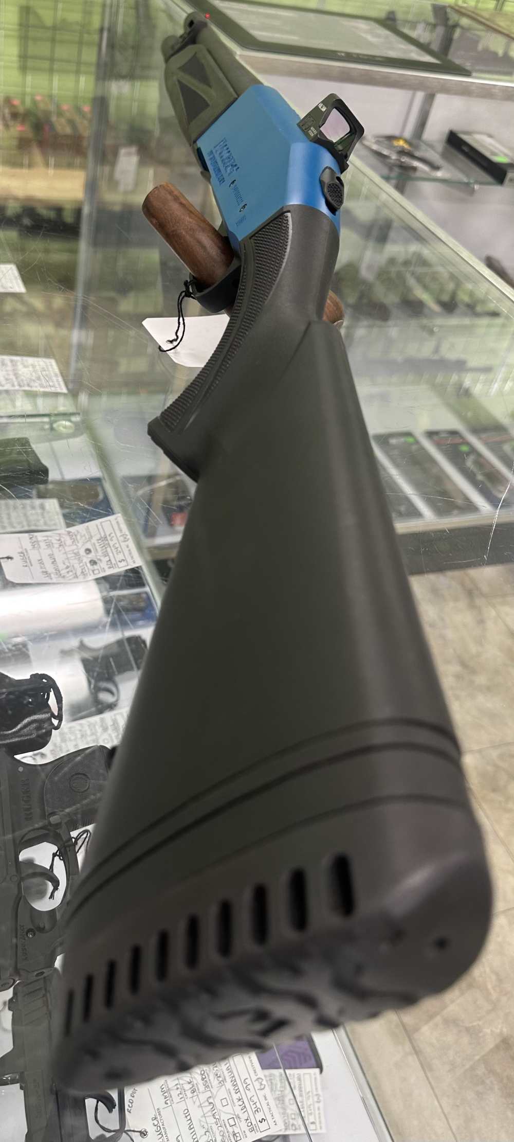 USED MOSSBERG 940 12GA 20" BLACK / BLUE HOLOSUN 407K-img-2