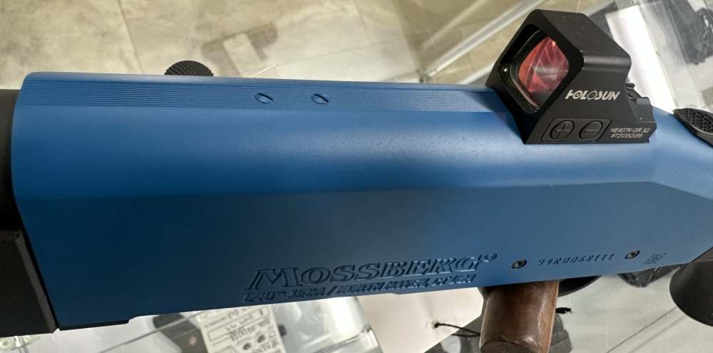 USED MOSSBERG 940 12GA 20" BLACK / BLUE HOLOSUN 407K-img-13
