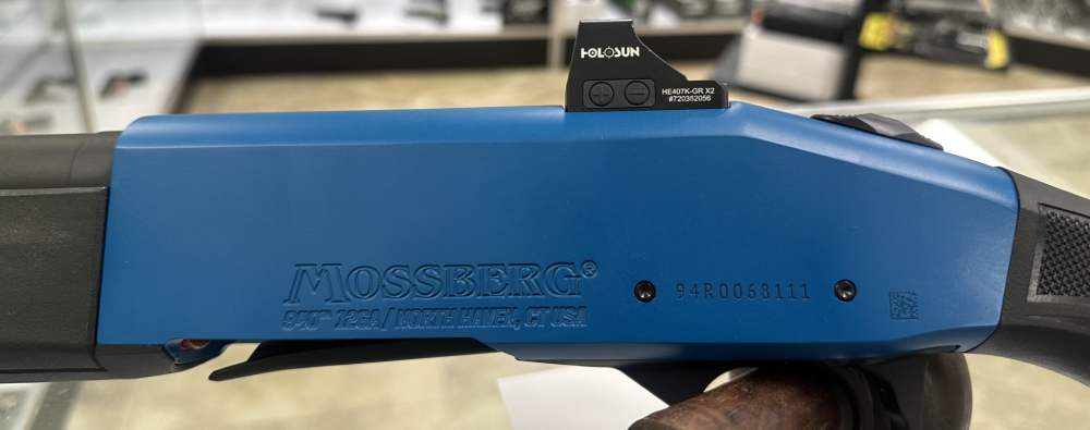 USED MOSSBERG 940 12GA 20" BLACK / BLUE HOLOSUN 407K-img-7