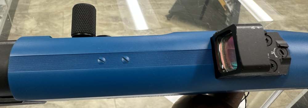 USED MOSSBERG 940 12GA 20" BLACK / BLUE HOLOSUN 407K-img-8