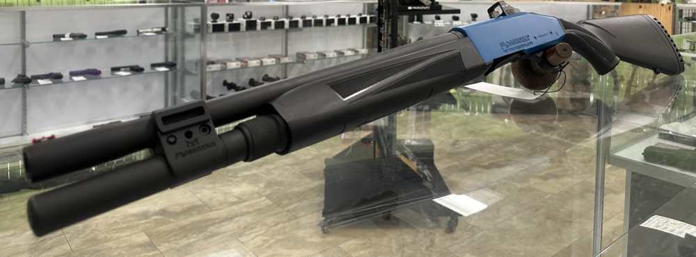 USED MOSSBERG 940 12GA 20" BLACK / BLUE HOLOSUN 407K-img-5