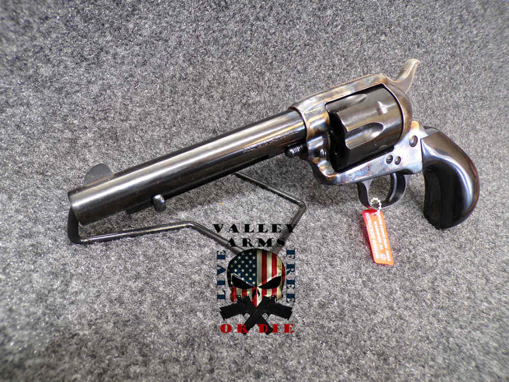 UBERTI STOEGER 1873 CATTLEMAN MOD 0401, 357 REVOLVER, SINGLE ACTION, IN BOX-img-4
