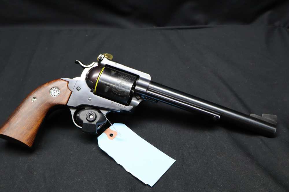 Ruger New Model Super Blackhawk .44 Magnum – Blued Engraved – Bisley Grips-img-0