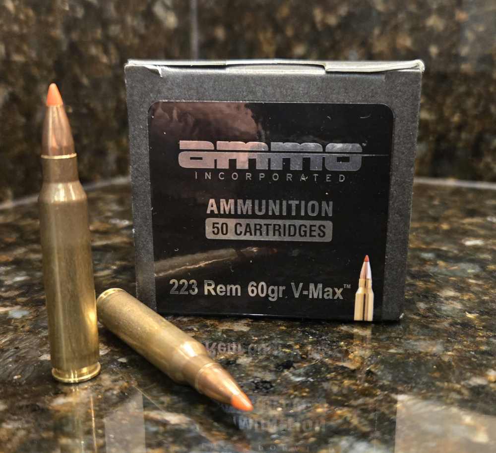 50 rounds Ammo Inc. V-Max .223 ammo-img-1