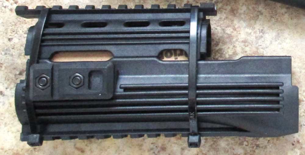 AK Black Plastic Upper & Lower Foregrip Set-img-1