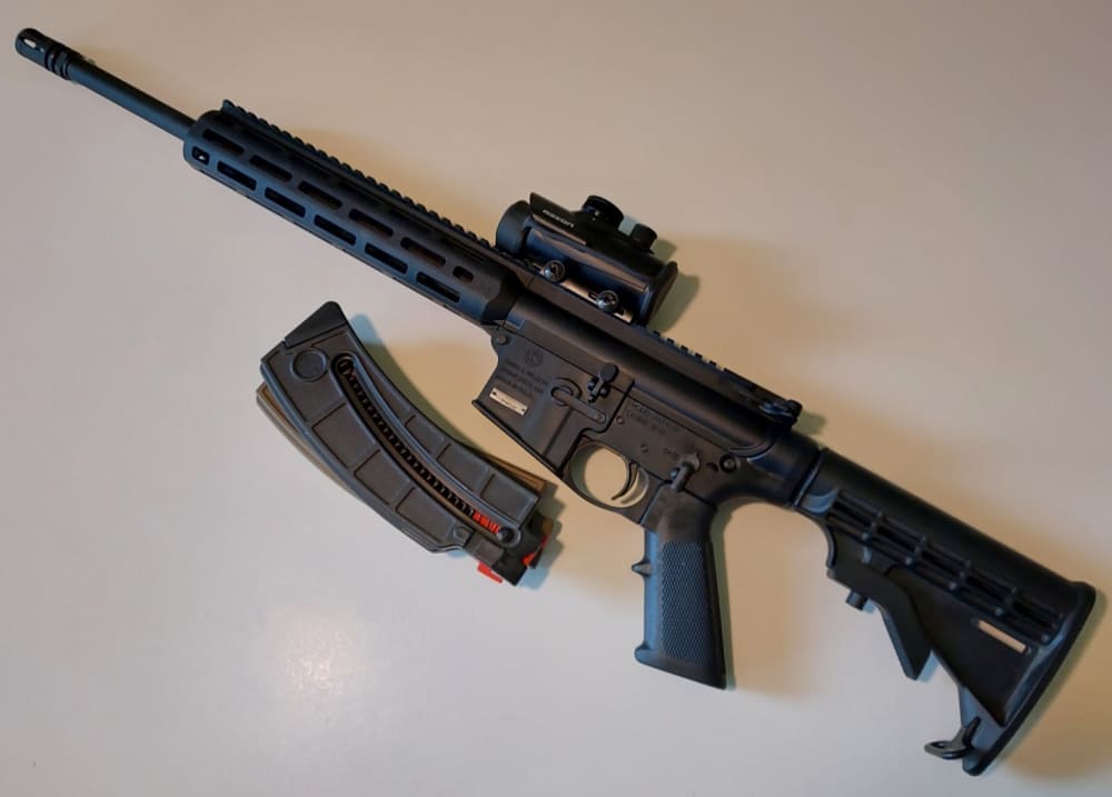 Smith & Weston M&P 15-22 Sport Slim Handguard Rifle .22LR 16.5" & Bonuses-img-1