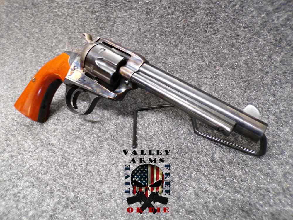 UBERTI CATTLEMAN BISLEY REVOLVER, 5.5" BARREL, .357 MAG, W/ BOX, UNFIRED-img-4