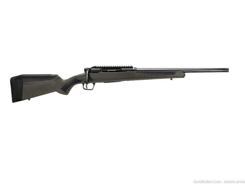 Savage Impulse Hog Hunter 6.5 Creedmoor 20" Black 4 Rds OD Green 57654-img-1
