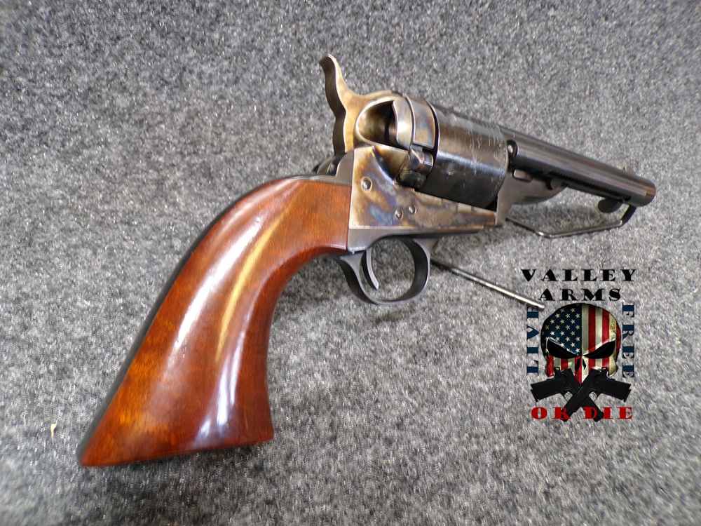 1871 CIMARRON REVOLVER, MODEL 60 R-MASON, 5.5" BARREL, 38 SPL, W/BOX-img-6