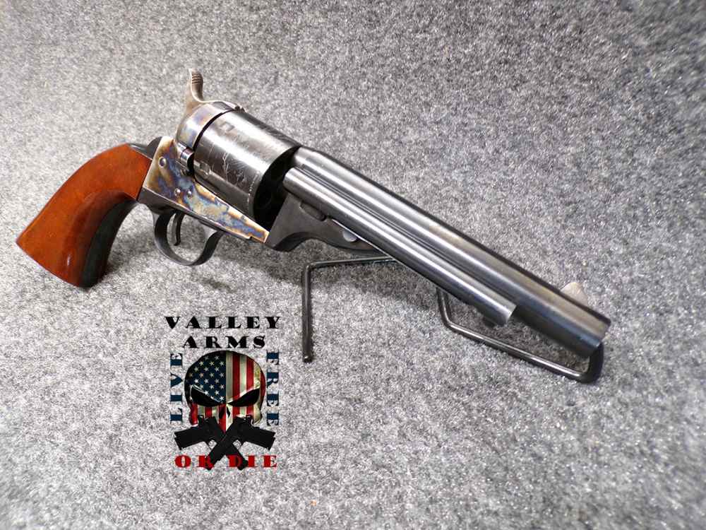 1871 CIMARRON REVOLVER, MODEL 60 R-MASON, 5.5" BARREL, 38 SPL, W/BOX-img-7