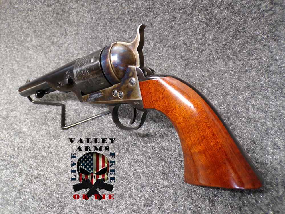 1871 CIMARRON REVOLVER, MODEL 60 R-MASON, 5.5" BARREL, 38 SPL, W/BOX-img-3