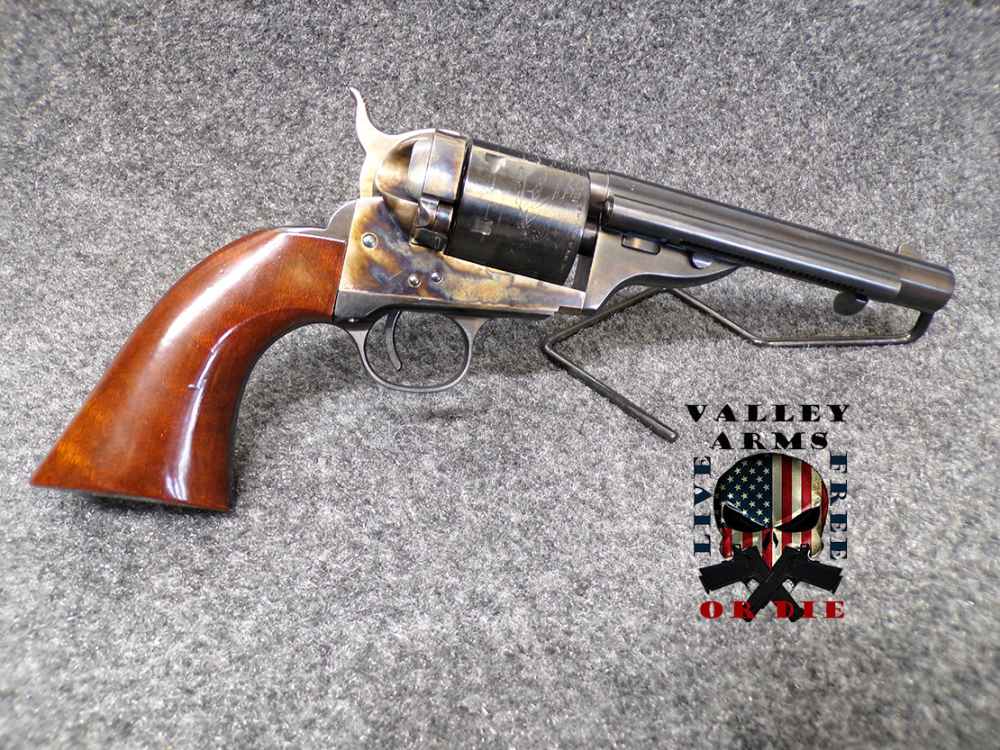 1871 CIMARRON REVOLVER, MODEL 60 R-MASON, 5.5" BARREL, 38 SPL, W/BOX-img-5