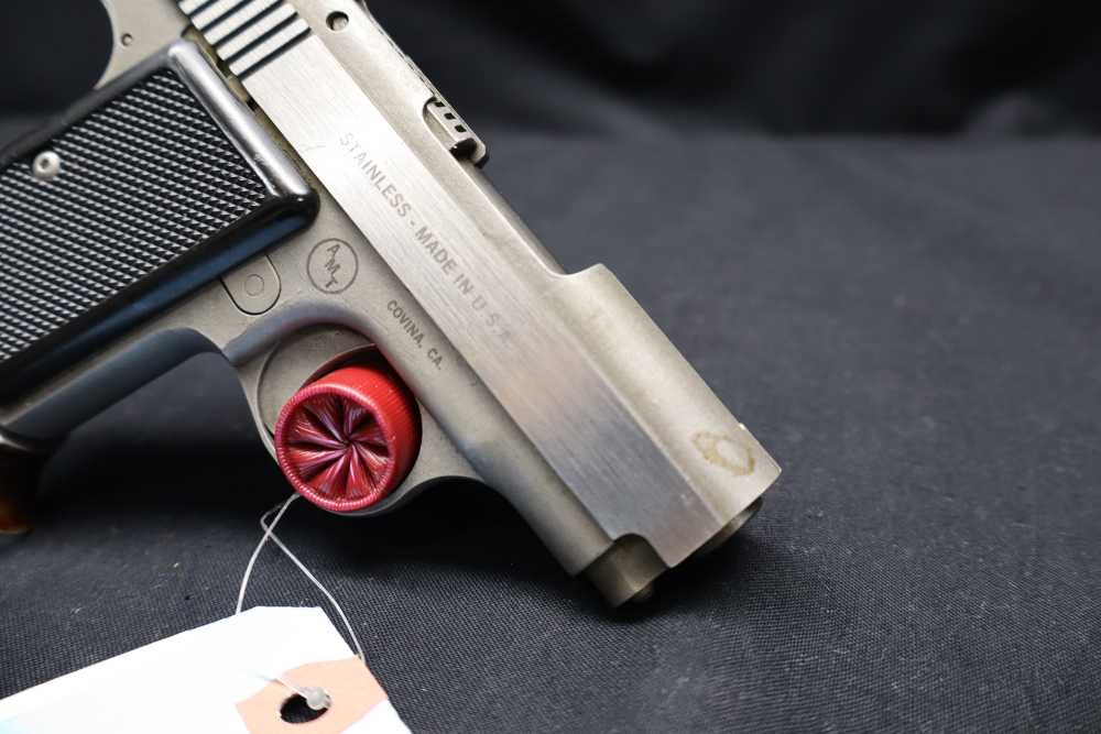 AMT Backup .380 ACP, Stainless Finish – Fine Condition-img-10