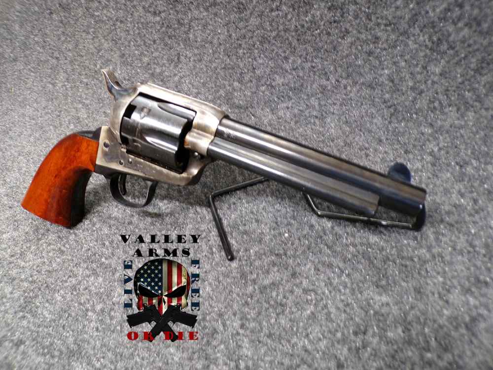 UBERTI CATTLEMAN AVANCARICA BLACK POWDER REVOLVER, .44 CAL, 5.5", W/BOX-img-7