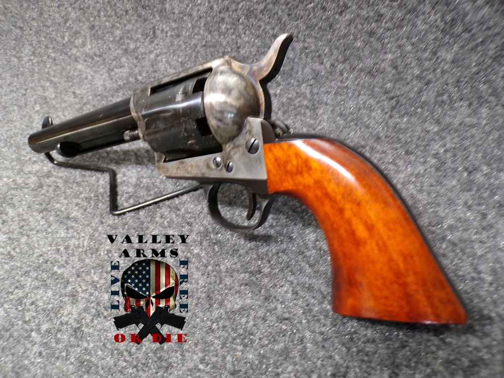 UBERTI CATTLEMAN AVANCARICA BLACK POWDER REVOLVER, .44 CAL, 5.5", W/BOX-img-3