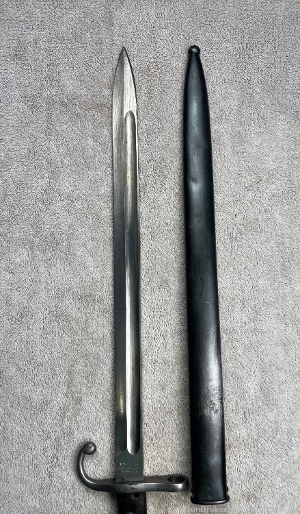 Argentine 1909 Mauser Bayonet Excellent matching Rare marking-img-6