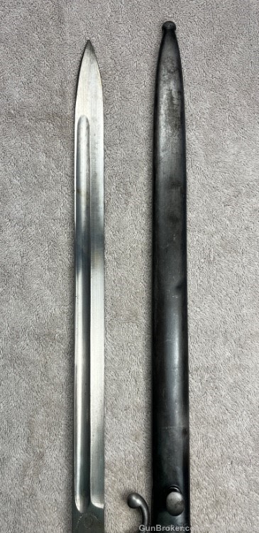 Argentine 1909 Mauser Bayonet Excellent matching Rare marking-img-3