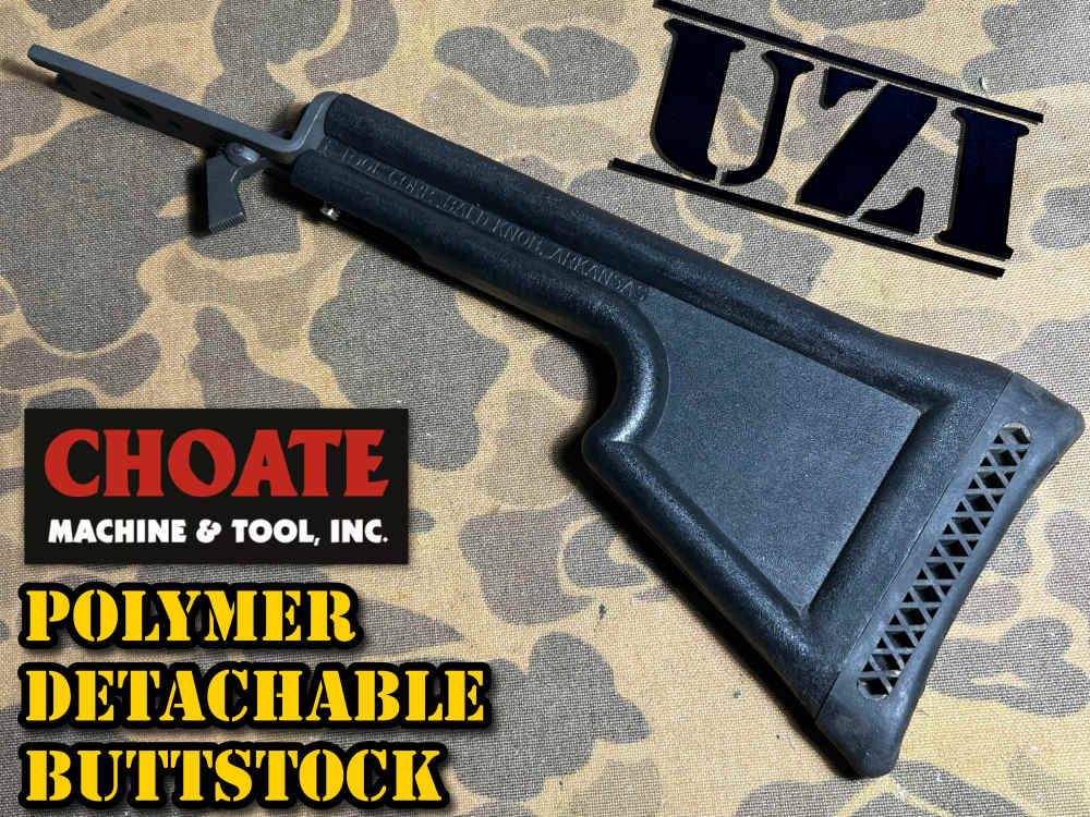 UZI SMG Choate mfg Polymer stock TYPE 2 detachable Action Arms Group Ind.-img-0