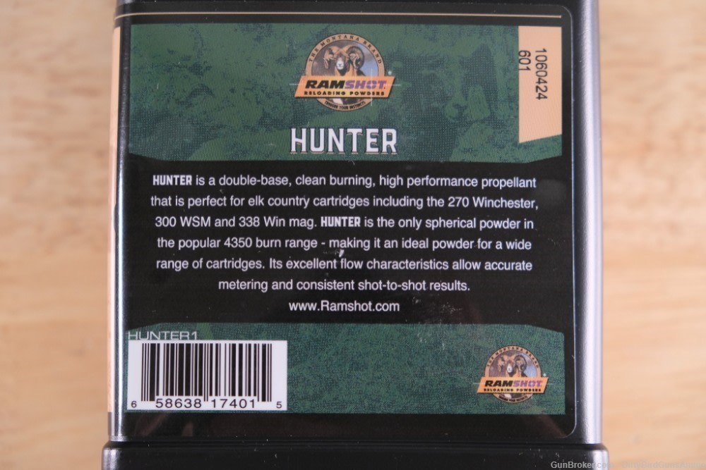 Ramshot Hunter Rifle 1 lb 1 Canister Hazmat included in shipping-img-1