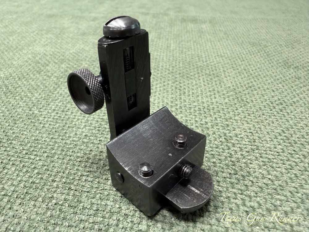 Original Vintage Lyman 57WJS Receiver Peep Sight Fits Winchester Model 70 -img-8