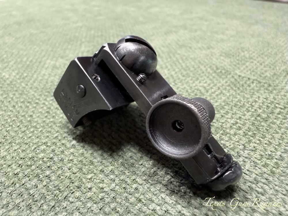 Original Vintage Lyman 57WJS Receiver Peep Sight Fits Winchester Model 70 -img-4