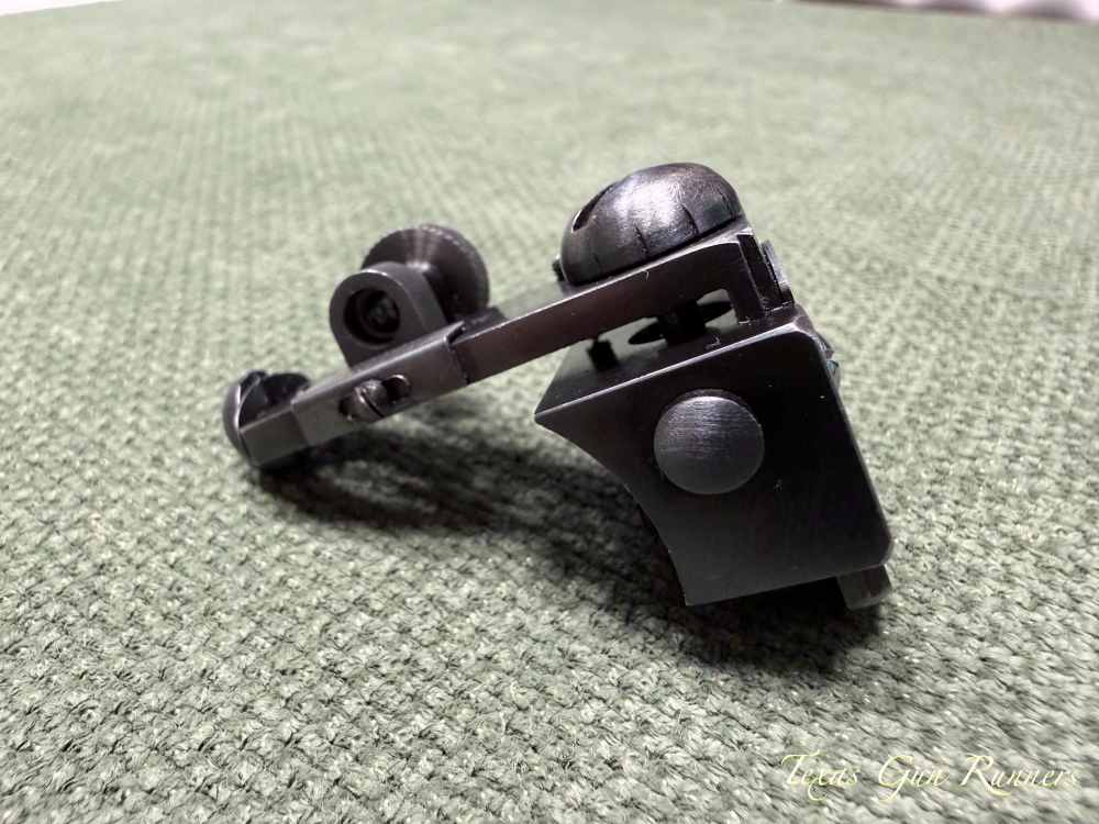 Original Vintage Lyman 57WJS Receiver Peep Sight Fits Winchester Model 70 -img-2