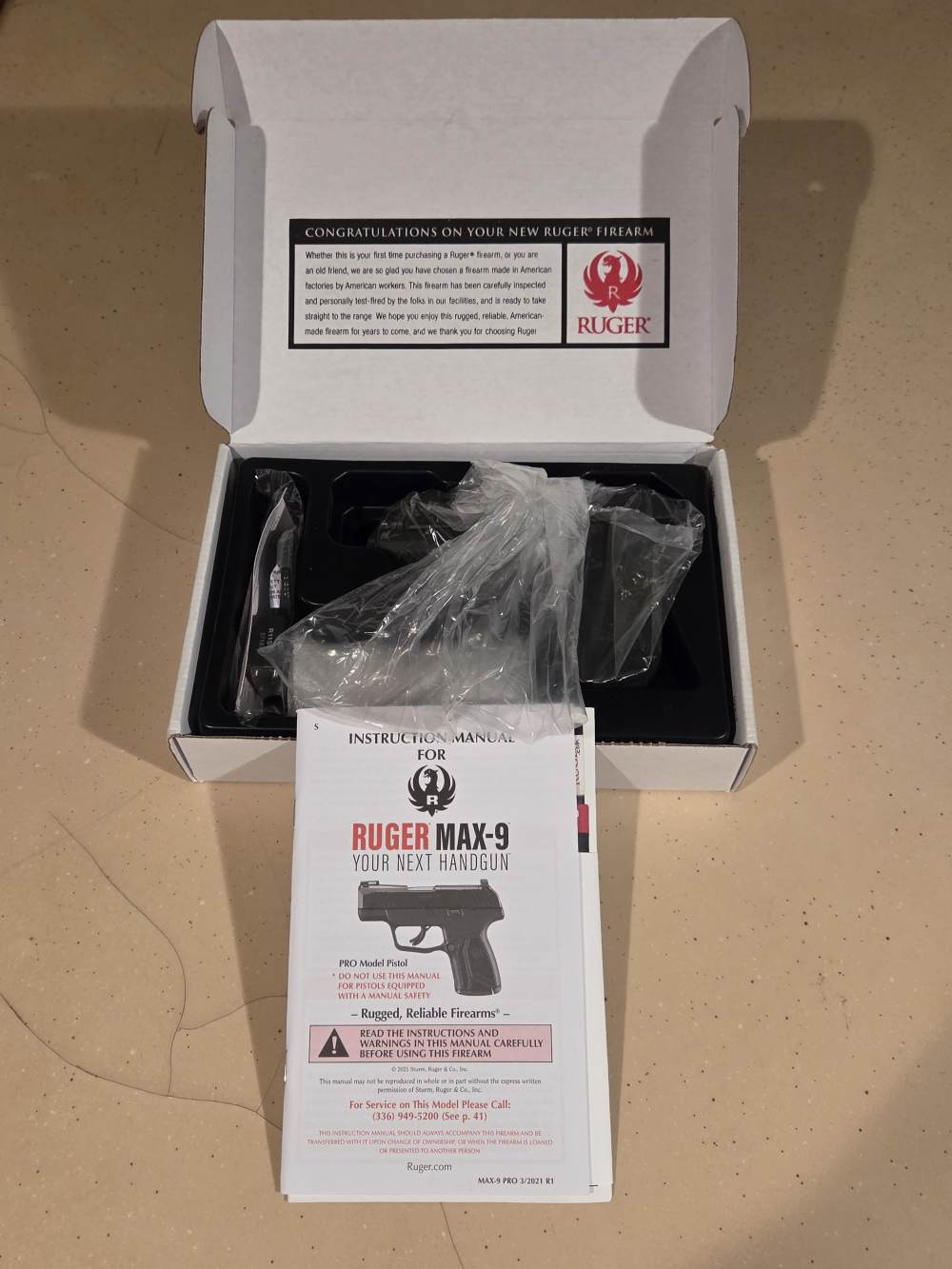 BNIB Ruger MAX-9 Optic Ready 9mm!-img-7