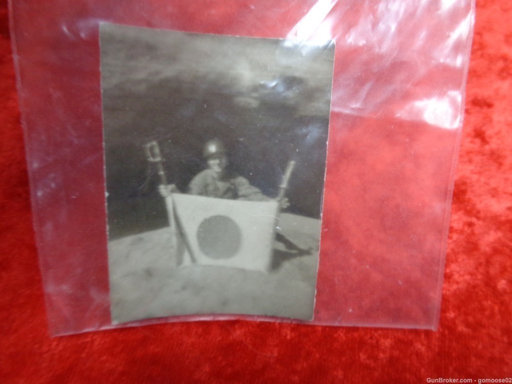Japanese Good Luck Silk Flag WWII Rising Sun Meatball Japan World War TRADE-img-9