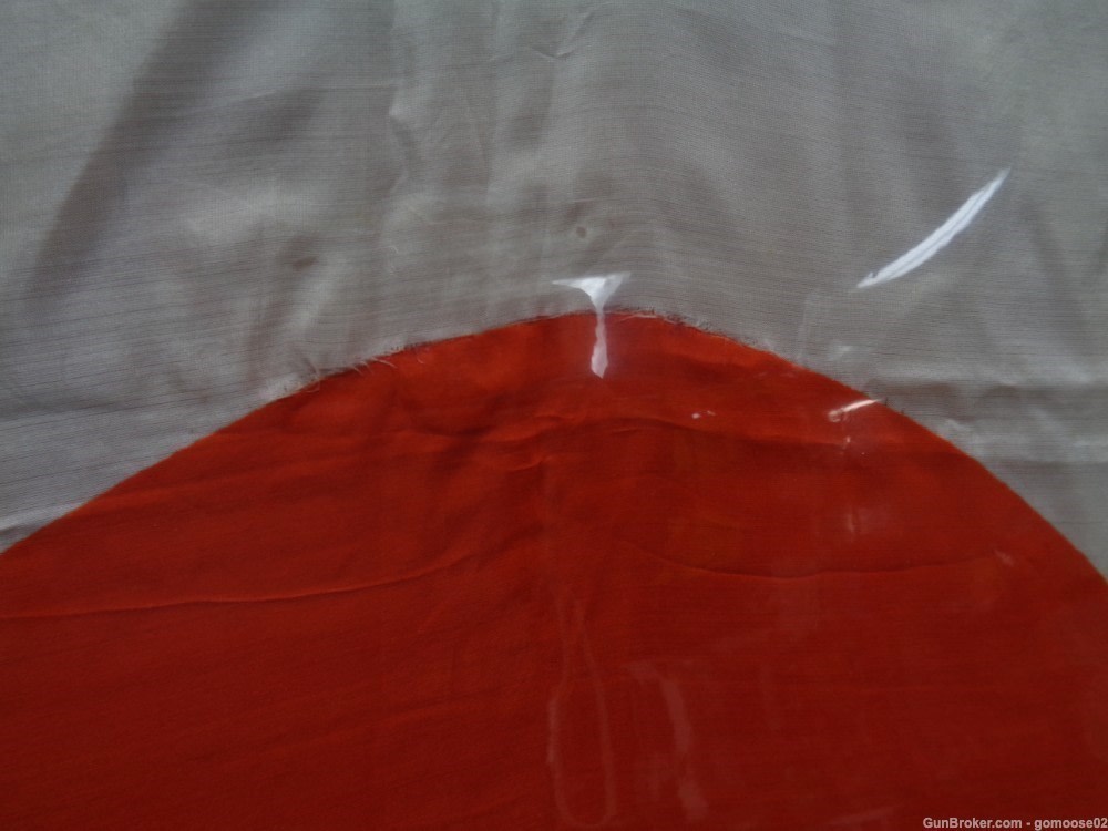 Japanese Good Luck Silk Flag WWII Rising Sun Meatball Japan World War TRADE-img-3